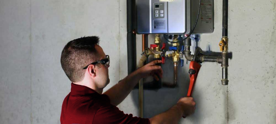 tankless water heater repair service in Odesa